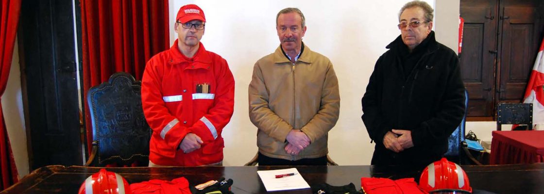 Autarquia entregou equipamentos de proteção aos Bombeiros Voluntários de Borba