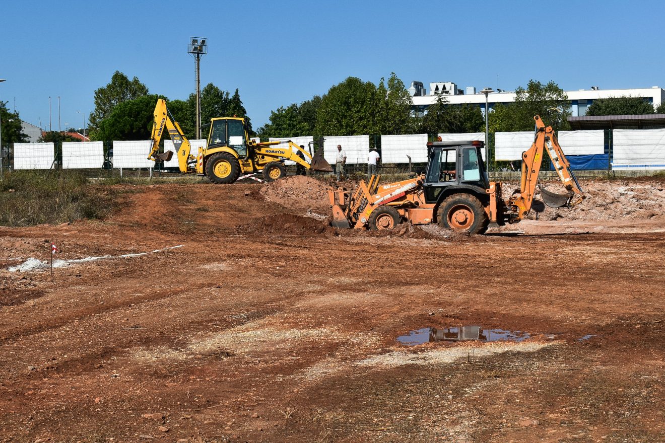 Já está em construção a ASA – Área de Serviço para Autocaravanas – de Borba