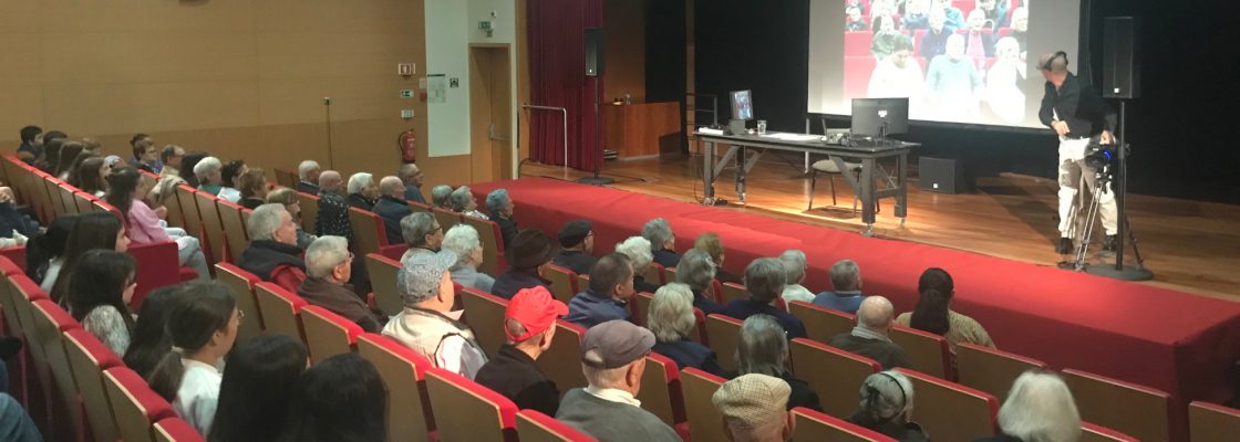 O teatro chegou a Borba hoje