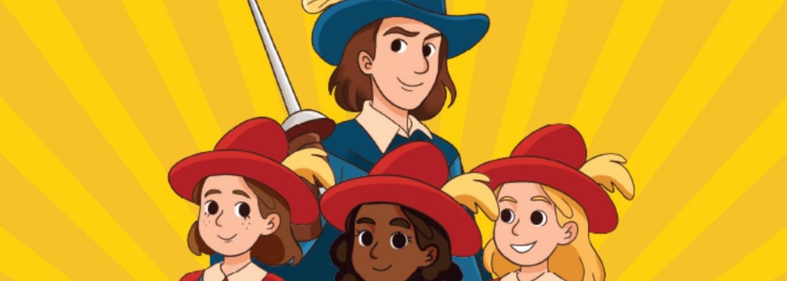 D’Artagnan e as 3 Mosqueteiras