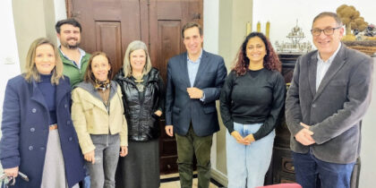 Empresa responsável por hotel de luxo recebida na Câmara de Borba