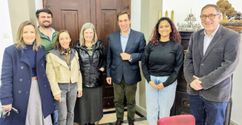 Empresa responsável por hotel de luxo recebida na Câmara de Borba