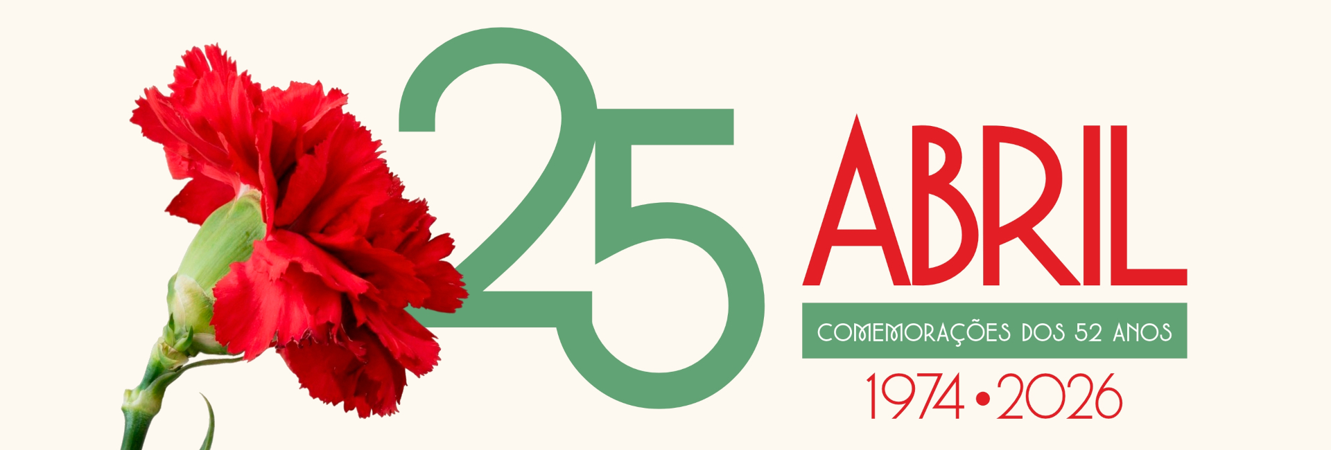 Comemorações dos 52 anos do 25 de abril