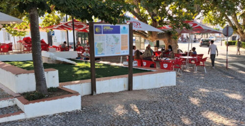 Painel Interpretativo do Caminho de Santiago instalado em Borba